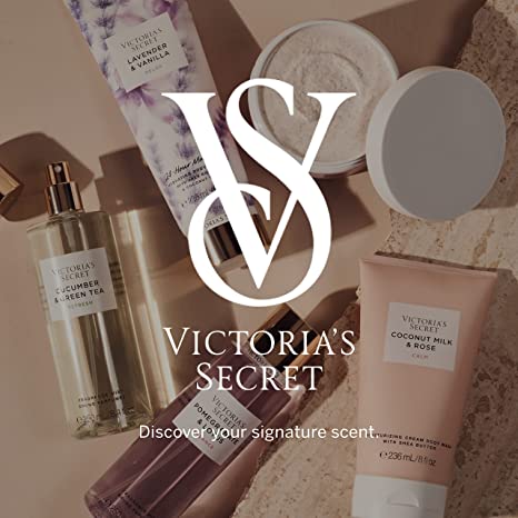 Victoria’s Secret Coconut Milk and Rose Body Mist for Women, Perfume with Notes of Coconut Milk and Rose, Womens Body Spray, Feel Calm Women’s Fragrance – 250 ml / 8.4 oz