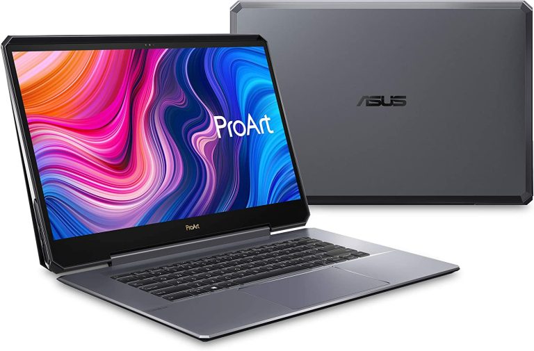 ASUS ProArt Studiobook One Mobile Workstation Laptop, 15.6â€ 4K UHD PANTONE Display, Intel Core i9-9980HK, Nvidia Quadro RTX 6000, 64GB DDR4, 1TB PCIe SSD, Windows 10 Pro, Star Grey, W590G6T-PS99