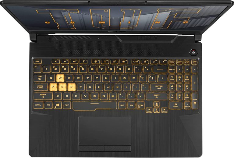 ASUS TUF Gaming F15 Laptop, 15.6″ 144Hz FHD IPS-Type Display, Intel Core i7-11800H Processor, GeForce RTX 3050 Ti, 16GB DDR4 RAM, 512GB PCIe SSD, Wi-Fi 6, Windows 11 Home, FX506HEB-IS73