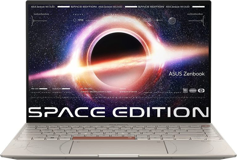 ASUS ZenBook 14X OLED Space Edition Laptop, 14†4K 16:10 OLED Touch Display, Intel Core i9-12900H CPU, 32GB RAM, 1TB SSD, Windows 11 Pro, ZenVision Display, UX5401ZAS-XH99T
