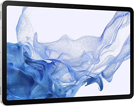 SAMSUNG Galaxy Tab S8+ Android Tablet, 12.4â€ Large AMOLED Screen, 128GB Storage, Wi-Fi 6E, Ultra Wide Camera, S Pen Included, Long Lasting Battery, Silver