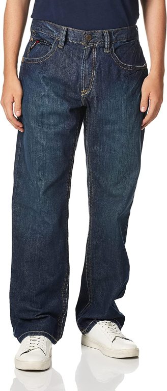 Ariat FR M3 Loose Basic Stackable Straight Leg Jeans – Menâ€™s Fire Resistant Denim