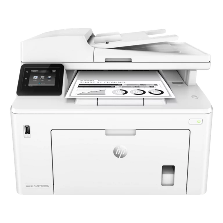 HP LaserJet Pro MFP M227fdw Laser Printer, Black And White Mobile Print, Copy,