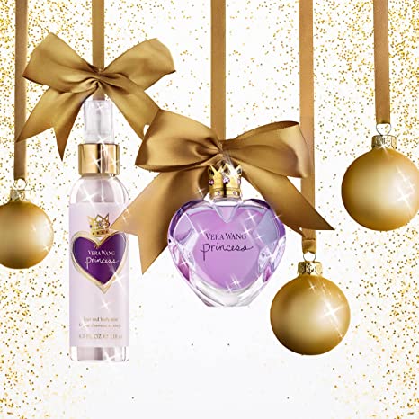 Vera Wang Princess Eau de Toilette for Women – Fruity Floral Scent – Sweet Notes of Vanilla, Water Lily, and Apricot – Feminine and Modern – 1.7 Fl Oz