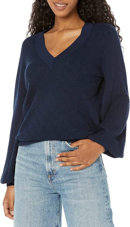 Trina Turk Women’s V Neck Sweater