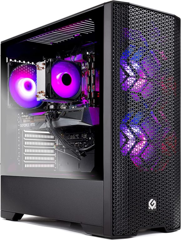 Skytech Blaze 3.0 Gaming PC Desktop â€“ Intel Core i5 12400F 2.5 GHz, NVIDIA RTX 3060, 500GB NVME SSD, 16GB DDR4 RAM 3200, 600W Gold PSU, 11AC Wi-Fi, Windows 11 Home 64-bit