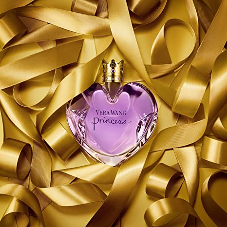 Vera Wang Princess Eau de Toilette for Women – Fruity Floral Scent – Sweet Notes of Vanilla, Water Lily, and Apricot – Feminine and Modern – 1.7 Fl Oz