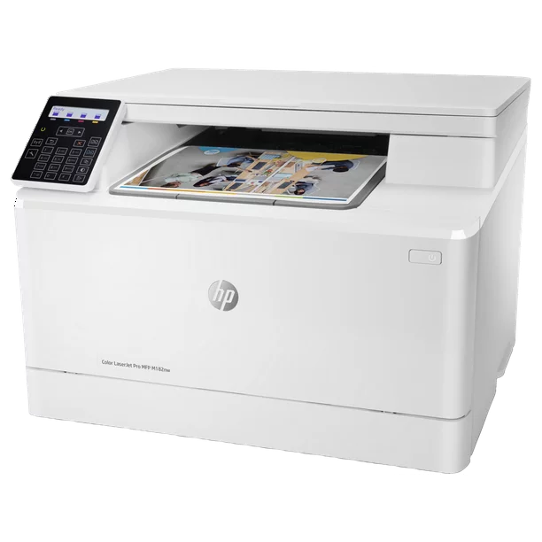 HP Color LaserJet Pro MFP M182nw Laser Printer, Color Mobile Print, Copy, Scan