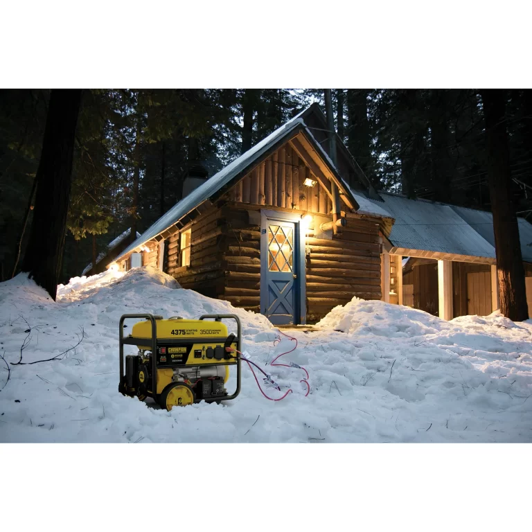 Champion Power Equipment 4375/3500 Watts RV Ready Portable Generator, Remote Start (CARB)