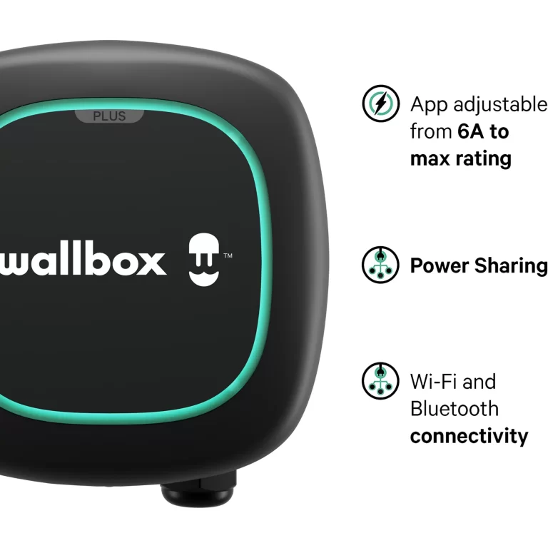 Pulsar Plus Level 2 Electric Vehicle Smart Charger – 48 Amp Hardwired Ultra Compact, WiFi, Bluetooth, Alexa and Google Home – 25 Foot Cable – UL Certified – OCPP Enabled – Indoor/Outdoor – by