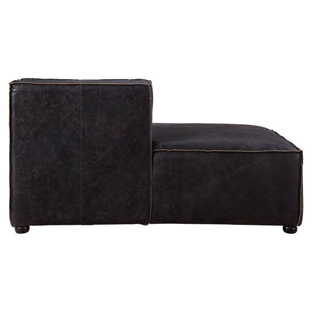ACME Birdie Modular Armless Chaise in Antique Slate