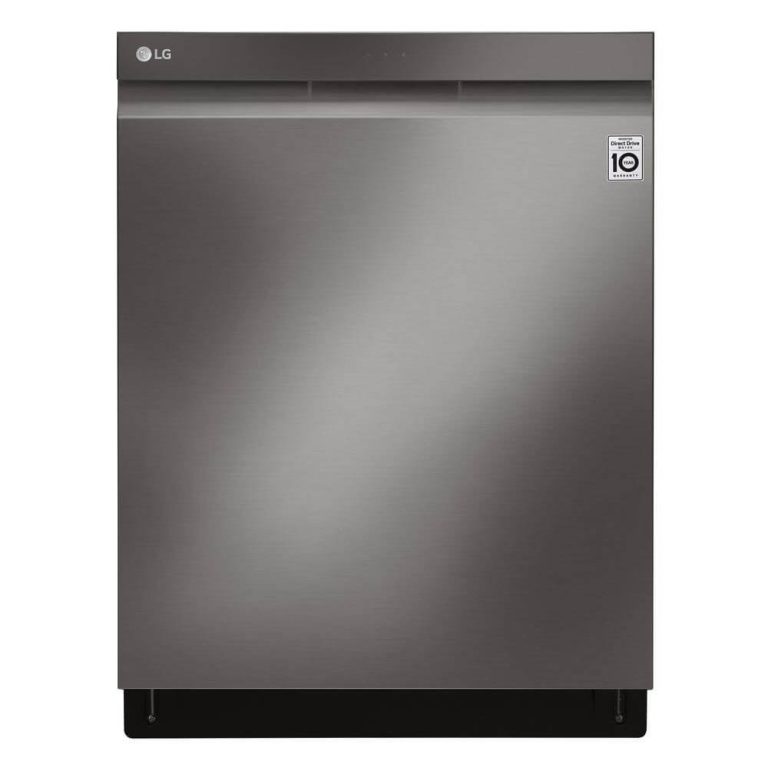 LG LDP6810BD TrueSteam Smart Wi-Fi Enabled 44-Decibel Top Control 24-in Built-In Dishwasher