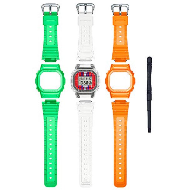 [Casio] Watches G-SHOCK KASHIWA SATO Collaboration Model DWE-5600KS-7JR mens clear