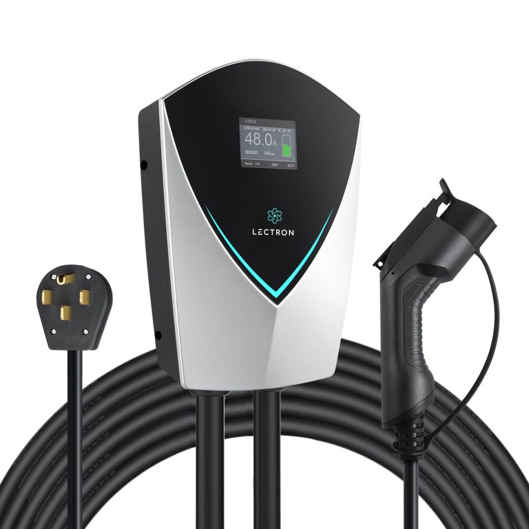 Lectron V-Box 48A Level 2 EV Charging Station (240V) for J1772 EVs
