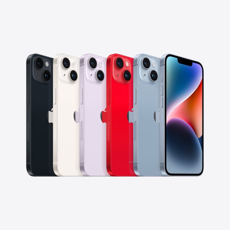 Straight Talk Apple iPhone 14, 128GB, Blue – Prepaid Smartphone [Locked to Straight Talk]