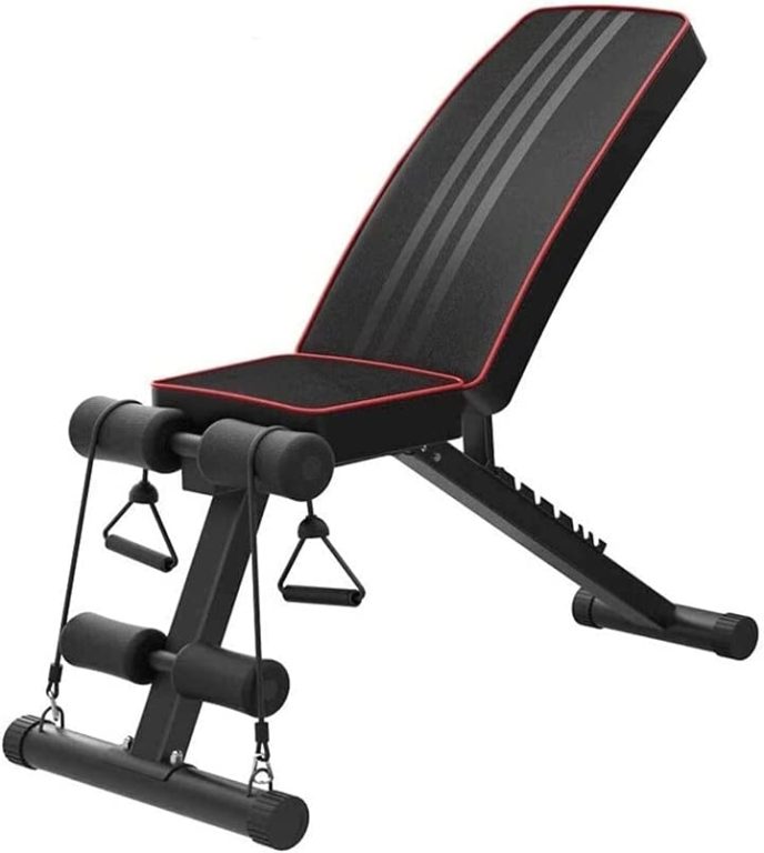 YFDM Adjustable Weight Bench ï¼ŒUtility Weight Benches for Full Body Workout, Foldable Flat Incline Decline Bench Press for Home Gym