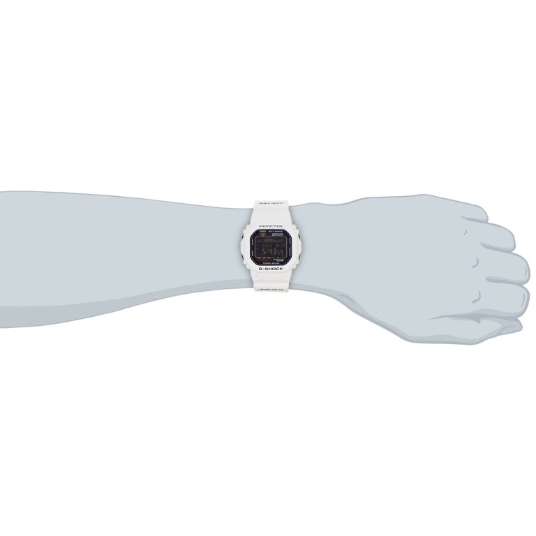 [Casio] Watches G-SHOCK SLIDE Radio solar GWX-5600C-7JF white// Men