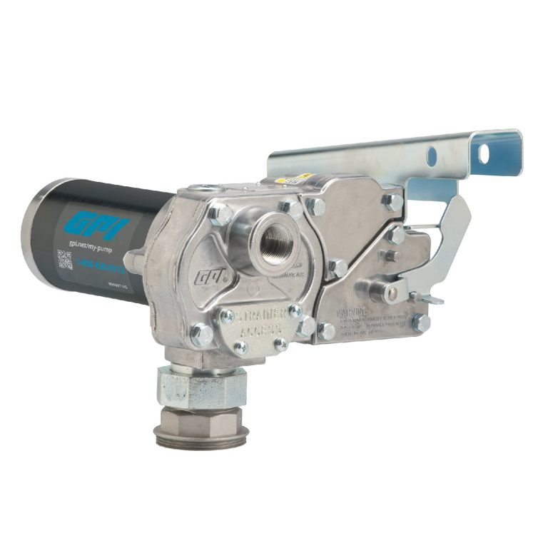 GPI – M-150S Fuel Transfer Pump, Pump Only, 15 GPM fuel pump, Power Cord, Spin Collar (110000-103)