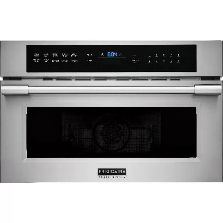 “Frigidaire FPMO3077TF Professional 30” Built-in Convection Microwave Oven with Drop-Down Door, Stainless Steel”