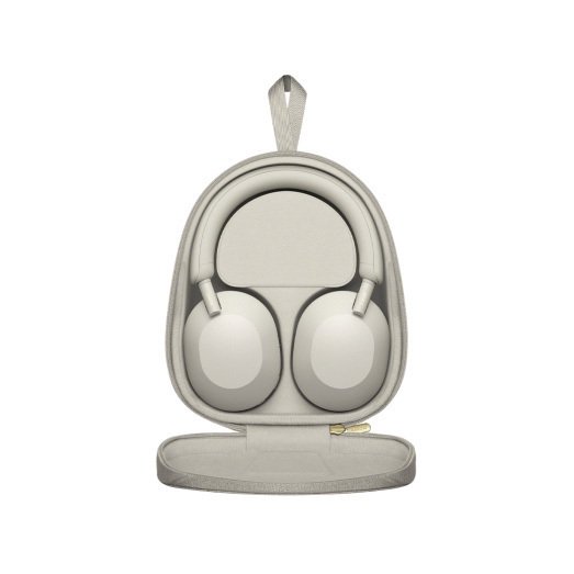 Sony WH-1000XM5 Wireless Noise Canceling Headphones with USB Port and Stand