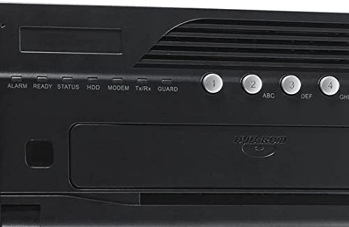 Hikvision DS-9016HWI-ST-24TB Hybrid DVR, 16-Channel Analog + 16-Channel IP, H264, UP to 6MP, HDMI, 8-SATA,