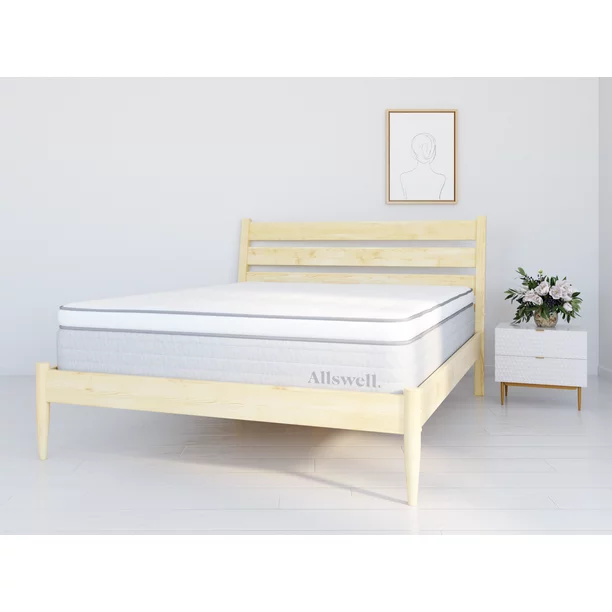 The Allswell Supreme 14″ Bed in a Box Hybrid Mattress, Queen