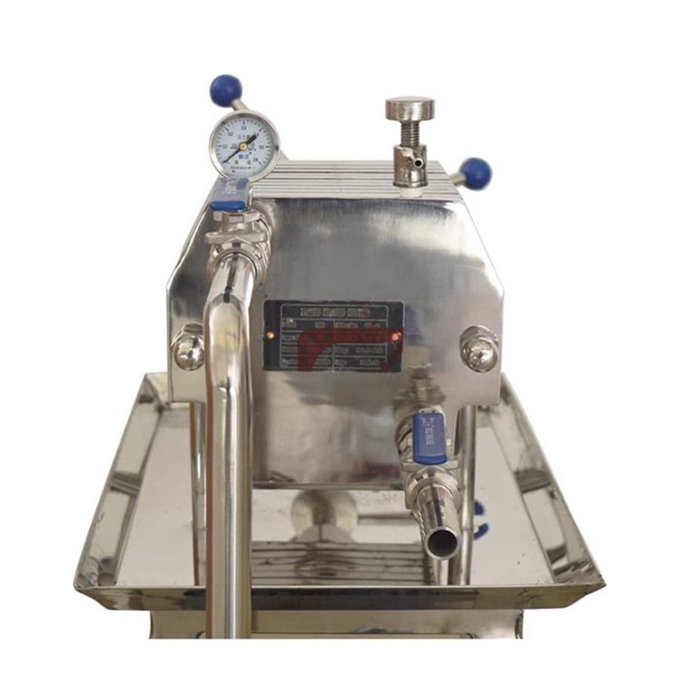 INTBUYING 220V Plate Frame Filter Press Slag Machine Filtration Equipment 10 Layer Stainless Steel FT-150