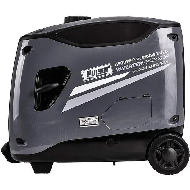 Pulsar Products G450RN, 4500W Portable Quiet Inverter Remote Start & Parallel Capability, CARB Compliant Generator