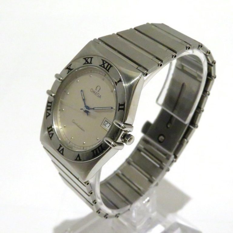 Authenticated Used omega constellation 1448.5 quartz watch wristwatch boys