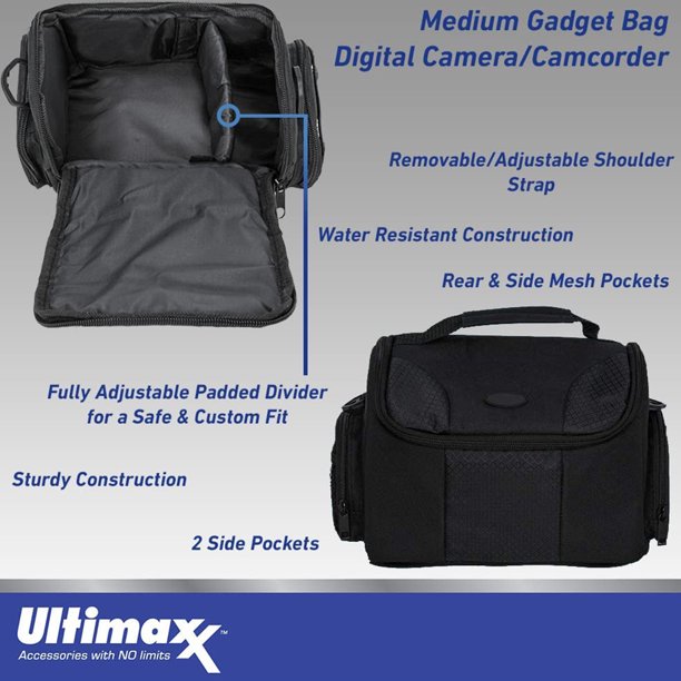 Ultimaxx Sony WH1000XM4 Noise Cancelling Wireless Headphone 7-Pc Bundle with Bag