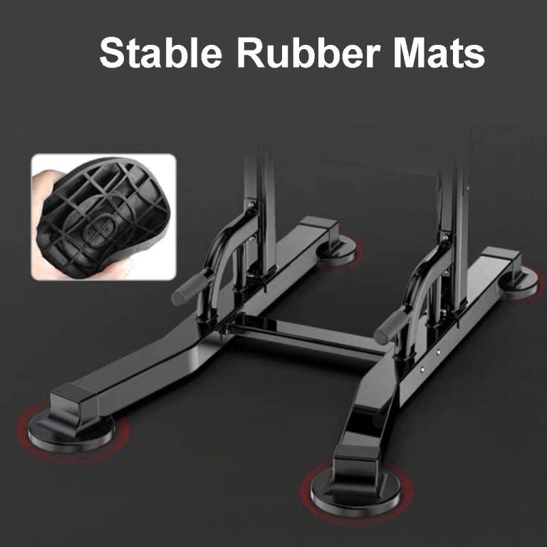 Fitness Equipment Dip Station Power Tower Pull-up Bar Stand Strenth Training Pull-up Bars for Home Gym Free Standing 660 Weight Capacity