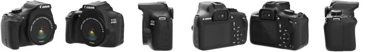 Canon EOS 2000D (Rebel T7) DSLR Camera + 18-55mm III Kit