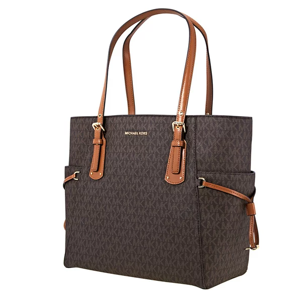 Michael Kors Voyager East West Tote- Brown
