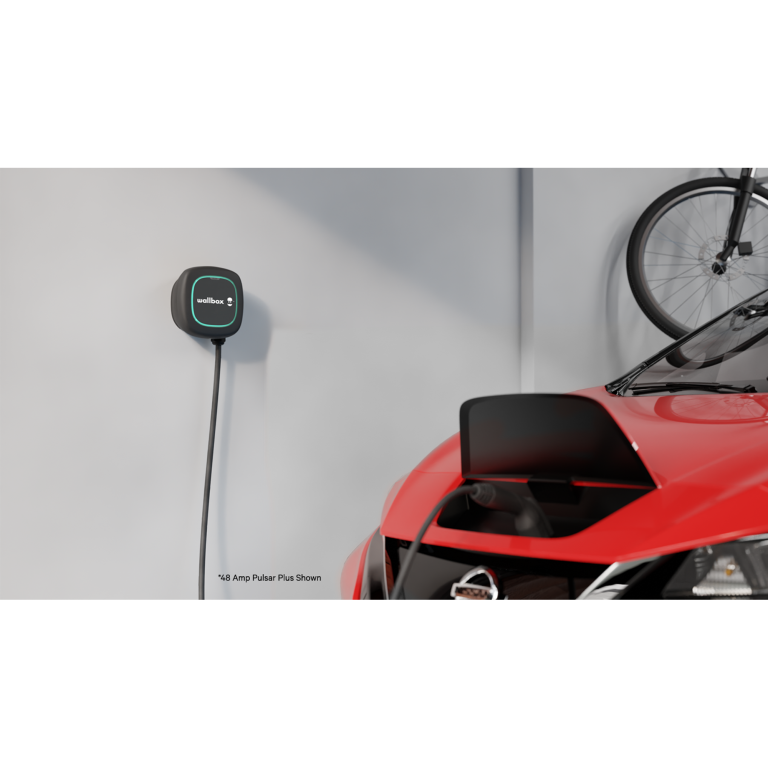 Pulsar Plus Level 2 Electric Vehicle Smart Charger – 48 Amp Hardwired Ultra Compact, WiFi, Bluetooth, Alexa and Google Home – 25 Foot Cable – UL Certified – OCPP Enabled – Indoor/Outdoor – by