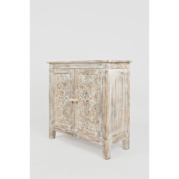 Global Archive Hand Carved Accent Chest