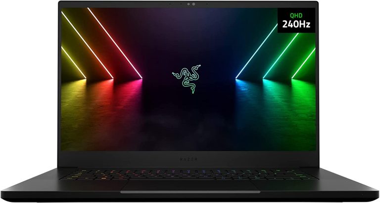 Razer Blade 15 Gaming Laptop: NVIDIA GeForce RTX 3070 Ti – 12th Gen Intel 14-Core i7 CPU – 15.6†QHD 240Hz – 16GB DDR5 RAM – 1TB PCIe SSD – Windows 11 – CNC Aluminum – Chroma RGB – Thunderbolt 4 Roll over image to zoom in Razer Blade 15 Gaming Laptop: NVIDIA GeForce RTX 3070 Ti – 12th Gen Intel 14-Core i7 CPU – 15.6†QHD 240Hz – 16GB DDR5 RAM – 1TB PCIe SSD – Windows 11 – CNC Aluminum – Chroma RGB – Thunderbolt 4