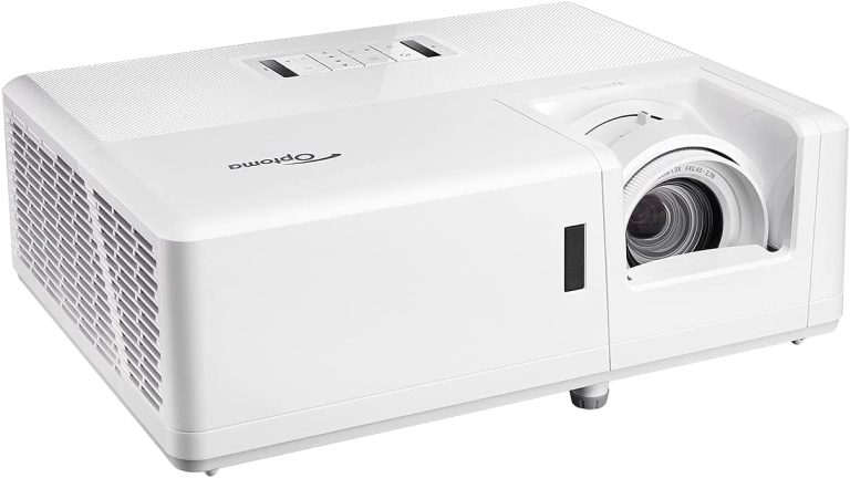 Optoma ZW370 WXGA Professional Laser Projector | Compact Design & Bright 3700 lumens | DuraCore Technology, Up to 30,000 Hours | Network Control | Quiet Operation | 10W Speaker Built in