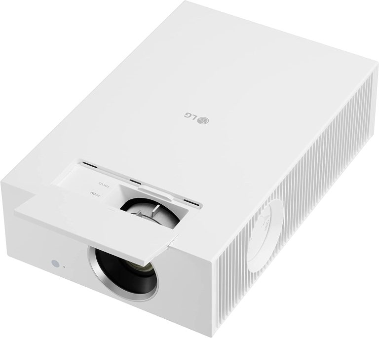 LG CineBeam UHD 4K Projector HU710PW – DLP Home Theater Smart Projector, White