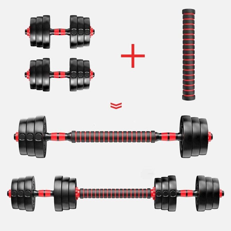ZJHYXYH Dumbbell Men and Women Dumbbell Weight Lifting Dumbbell Home Fitness Equipment A Pair of Dumbbell Sports Equipment Barbell (Size : 10KG)