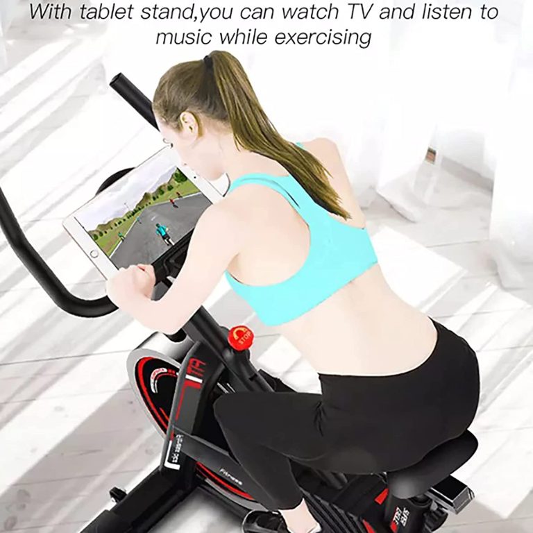BETTER ANGEL XBT Stationary Exercise Bike – Magnetic Bike, Indoor Cycle Cycling Exercise Bike, Sitdown Recumbent Equipment, Fitness Upright Workout Bike, X Bike Ultra-Quiet, Magnetic Upright Bicycle