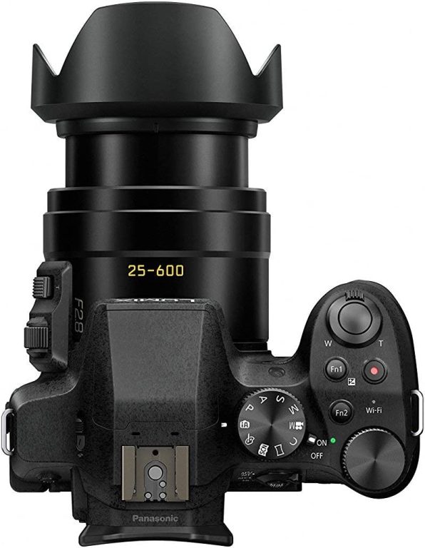 Panasonic LUMIX FZ300 Long Zoom Digital Camera Features 12.1 Megapixel, 1/2.3-Inch Sensor, 4K Video, WiFi, Splash & Dustproof Camera Body, LEICA DC 24X F2.8 Zoom Lens – DMC-FZ300K – (Black) USA