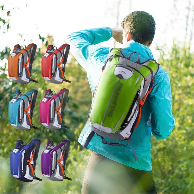 KFJBX Sport Backpack Climbing Hiking Running Bike Cycling Knapsack Ultramcle Bagway Rucksack (Color : D, Size : 23cm.26cm.46cm)