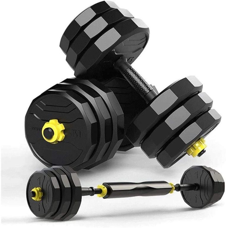 Nologo QAZWS Dumbbell Men and Women Dumbbell Weightlifting Dumbbell Home Fitness Equipment Dumbbell Exercise Equipment Barbell (Single) (Size : 20KG)