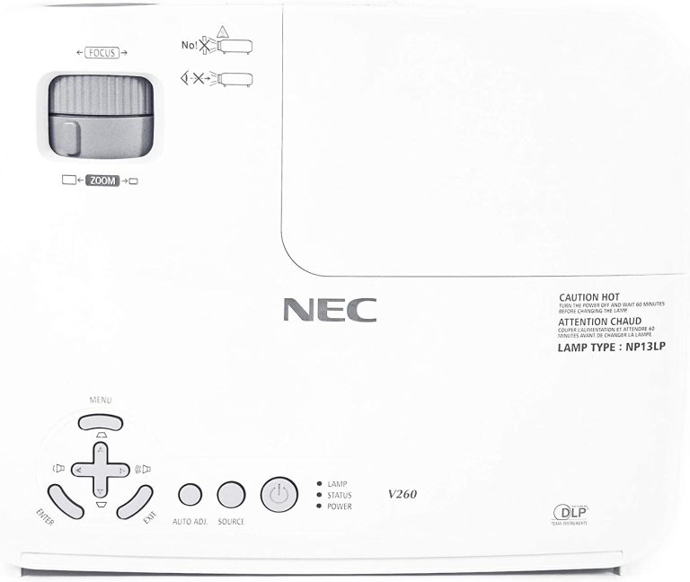 NEC 2600-lumen High-Brightness Mobile Projector (NP- V260 )