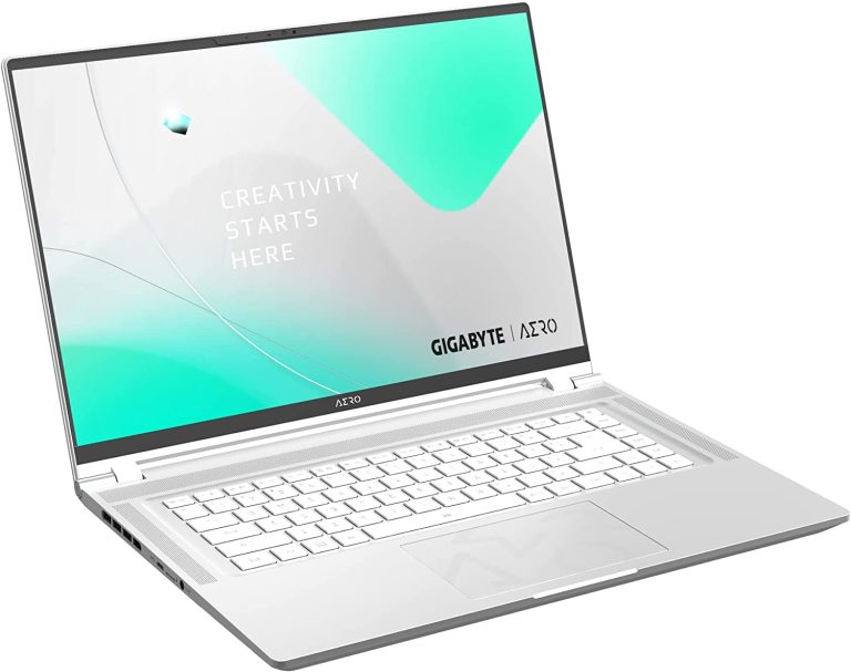 GIGABYTE AERO 16 OLED: 16.0″ 16:10 Thin Bezel 4K UHD+ 3840×2400 60Hz OLED, NVIDIA GeForce RTX 4070 GPU 8GB GDDR6, Intel Core i9-13900H, 32GB DDR5 RAM, 1TB SSD, Win11 Pro (AERO 16 OLED BSF-A3US964SP)