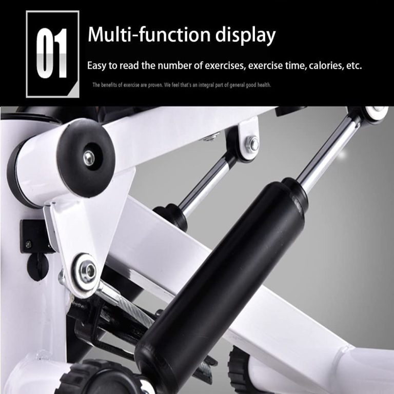 WSSBK Home Fitness Equipment Mini Silent Multifunctional Foot Pedal Hydraulic Stepper Comprehensive Fitness Exercise