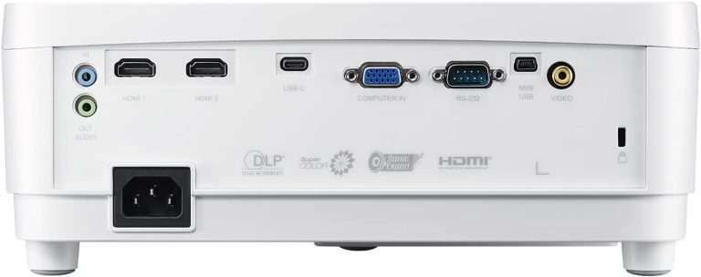 ViewSonic PG706HD 4000 Lumens Full HD 1080p Projector with RJ45 LAN Control Vertical Keystoning and Optical Zoom for Home and Office