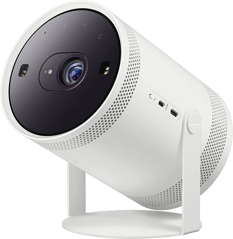 SAMSUNG 30″ – 100″ The Freestyle FHD HDR Smart Portable Projector for Indoor and Outdoor Home Theater, Big Screen Experience with Premium 360 Sound w/ Alexa Built-In (SP-LSP3BLAXZA, Latest Model)