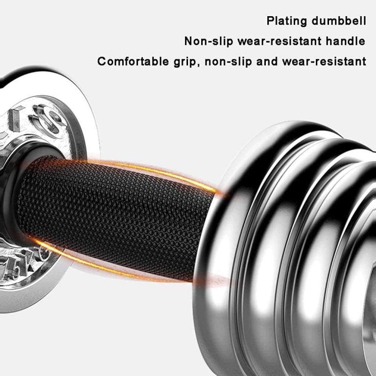 ZJHYXYH Dumbbell Men and Women Dumbbell Weight Lifting Dumbbell Home Fitness Equipment A Pair of Dumbbell Sports Equipment Barbell (Size : 10KG)