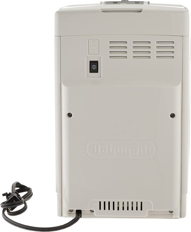 De’Longhi ECAM35020W Dinamica Automatic Coffee & Espresso Machine Iced-Coffee, Burr Grinder + Descaling Solution